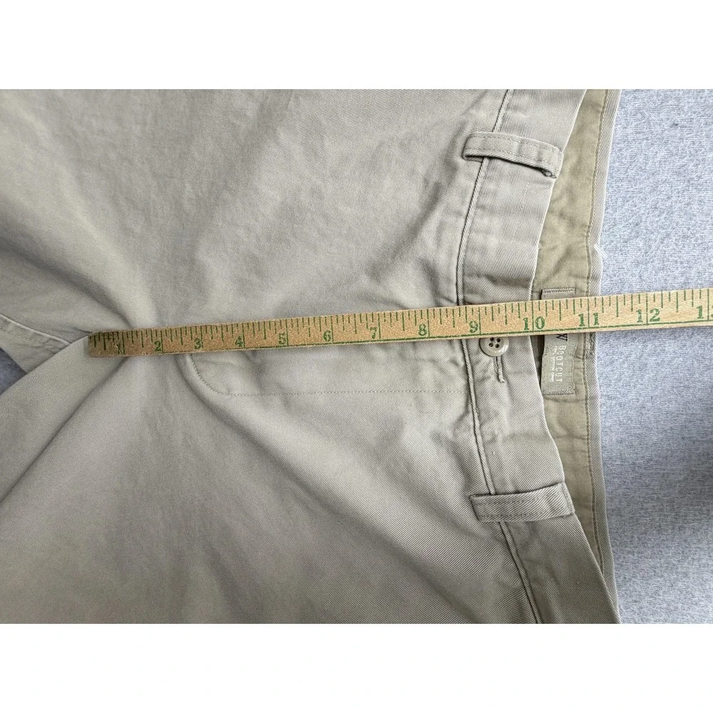 J.Crew Pants Mens 34x30 Beige Bootcut Chino Regular Fit Casual Vtg - Picture 8 of 16